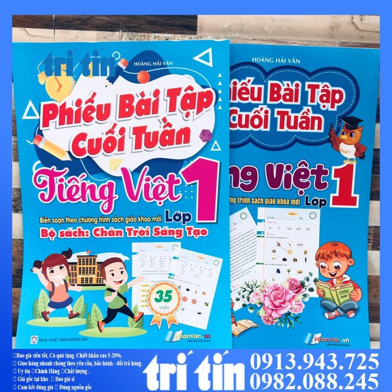 PHIẾU BÀI TẬP CUỐI TUẦN MÔN TIẾNG VIỆT LỚP 1THEO CHƯƠNG TRÌNH MỚI