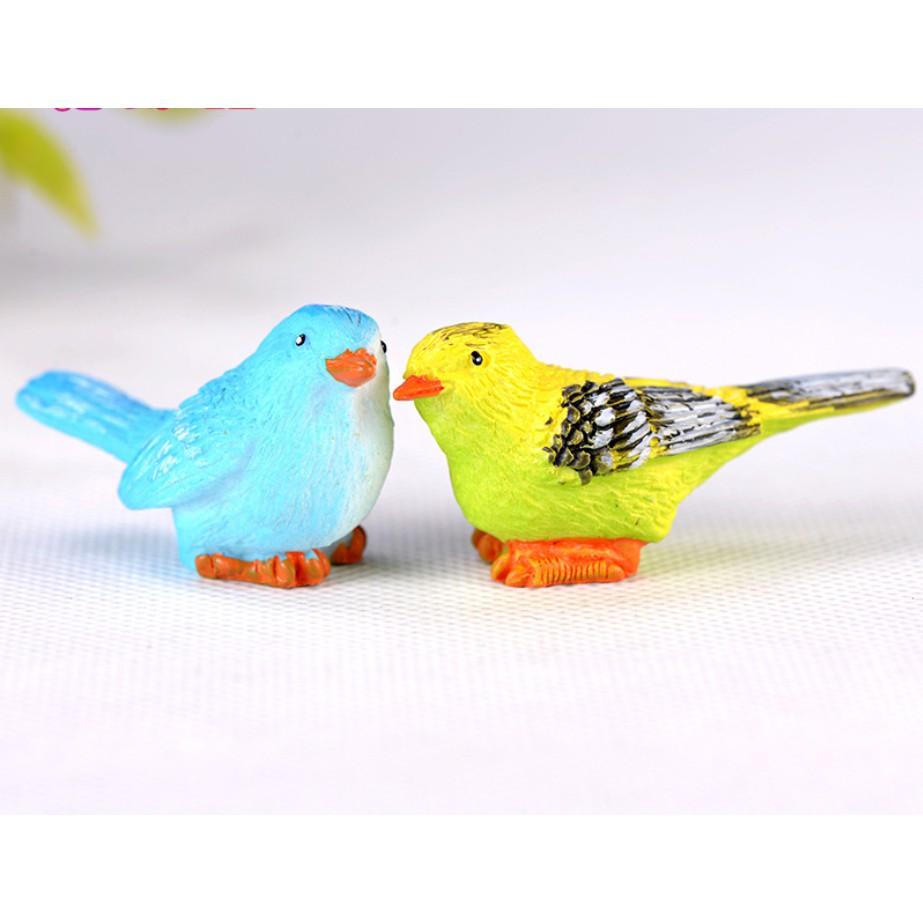 KHO-HN * Các mẫu mô hình chim rừng các màu cho các bạn DIY và trang trí tiểu cảnh