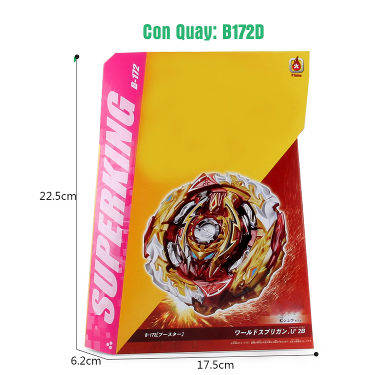 Đồ Chơi Con Quay B172 Kèm Bệ Phóng | Con Quay BEYBLADE B172