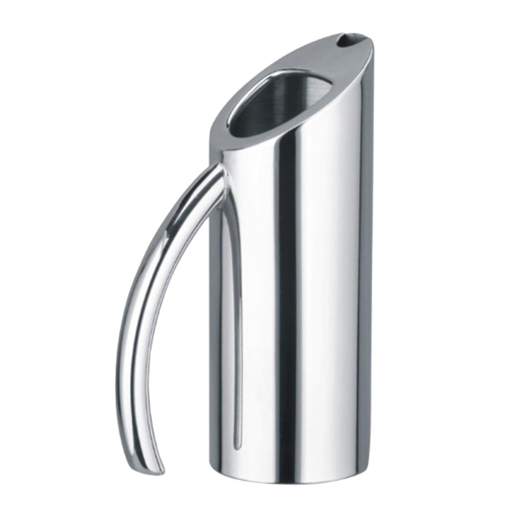 Water Pitcher Jug Carafe Stainless Steel 1 Litres With Ice Guard Home