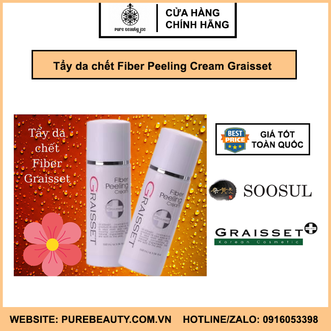 Tẩy da chết Fiber Peeling Cream Graisset