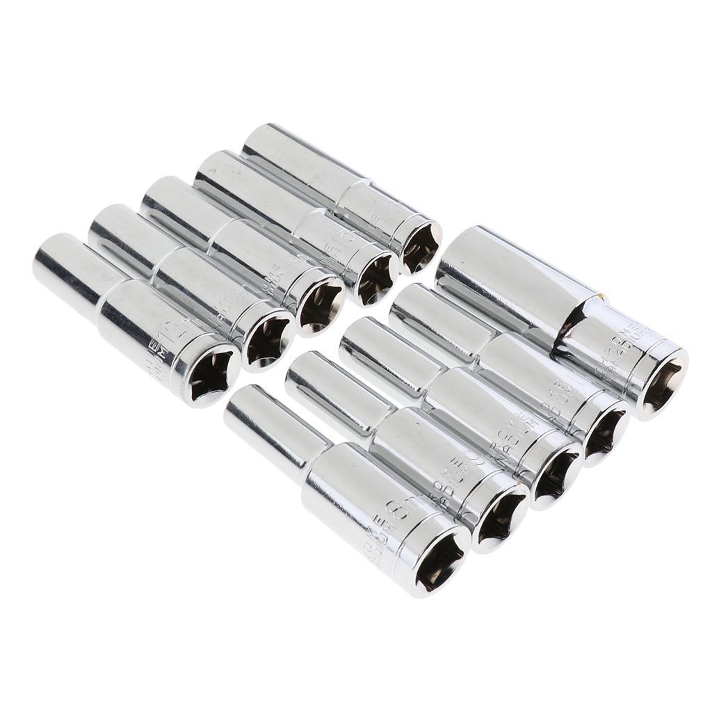 1/2inch Hex Power Nut Driver Socket Set Impact Drill Bits 8mm to 20mm