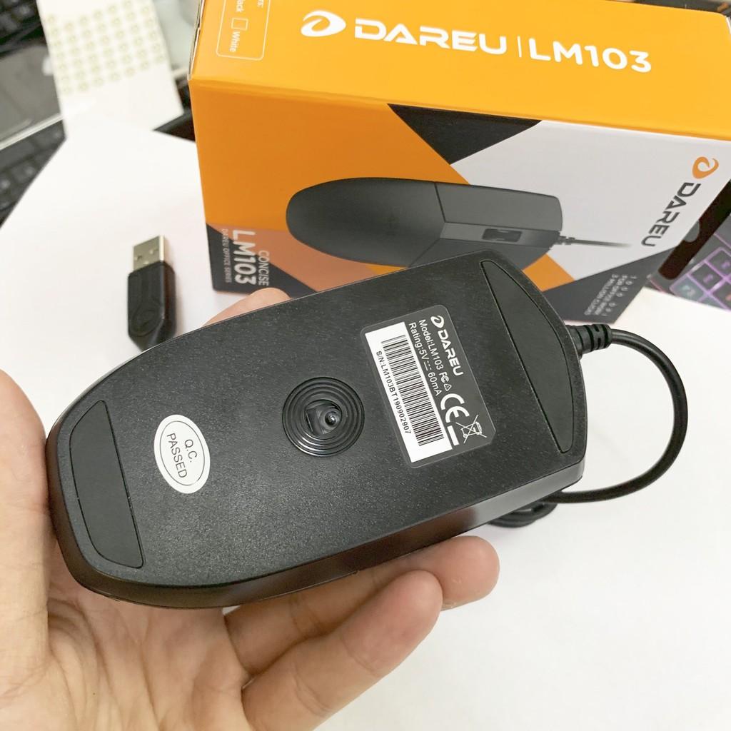 Chuột DAREU LM103 có dây (USB) Hàng Chính Hãng