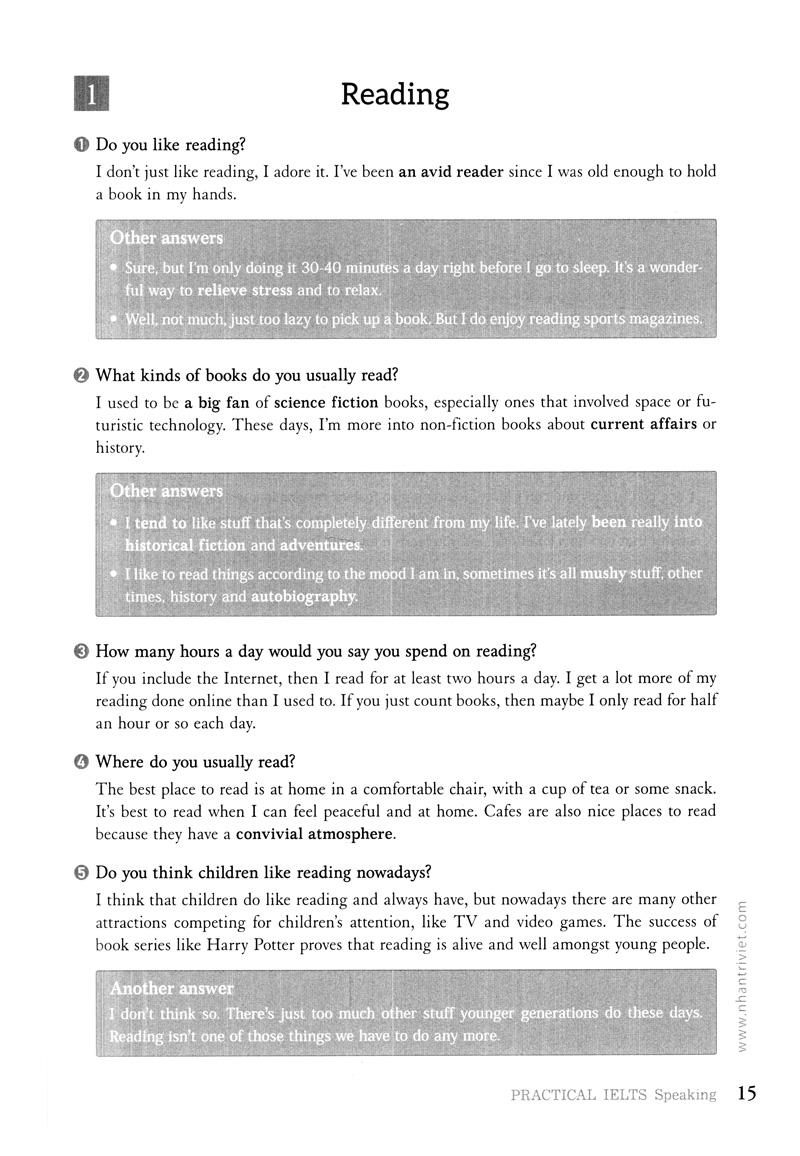 Practical IELTS Speaking