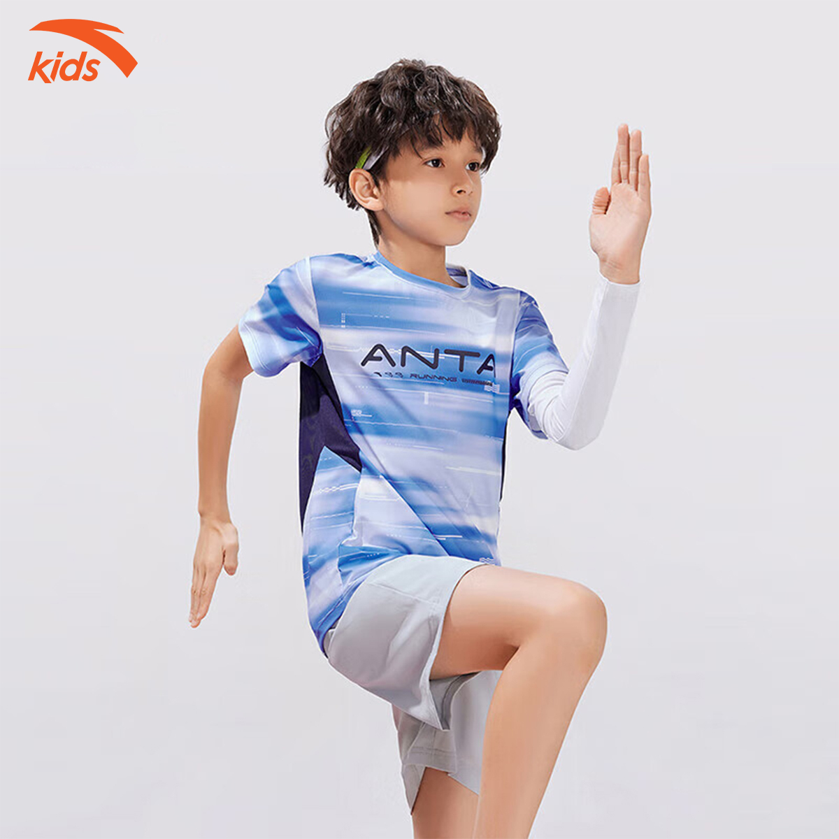 Áo phông thể thao bé trai Anta Kids W352325163