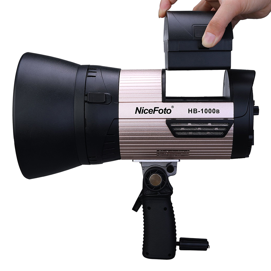 Nicefoto LED Video Light HB-1000B Dùng Pin