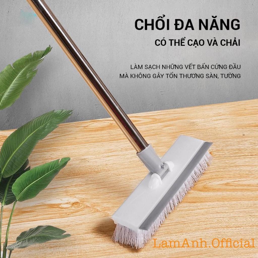 Chổi cọ nhà tắm, cọ sàn, Gạt kính 2in1 đa năng