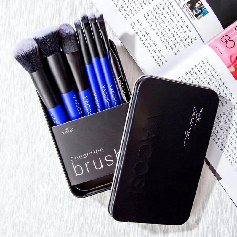 Hộp 8 Cây Cọ Du Lịch Vacosi My Darling BC24 - Màu Ngẫu Nhiên