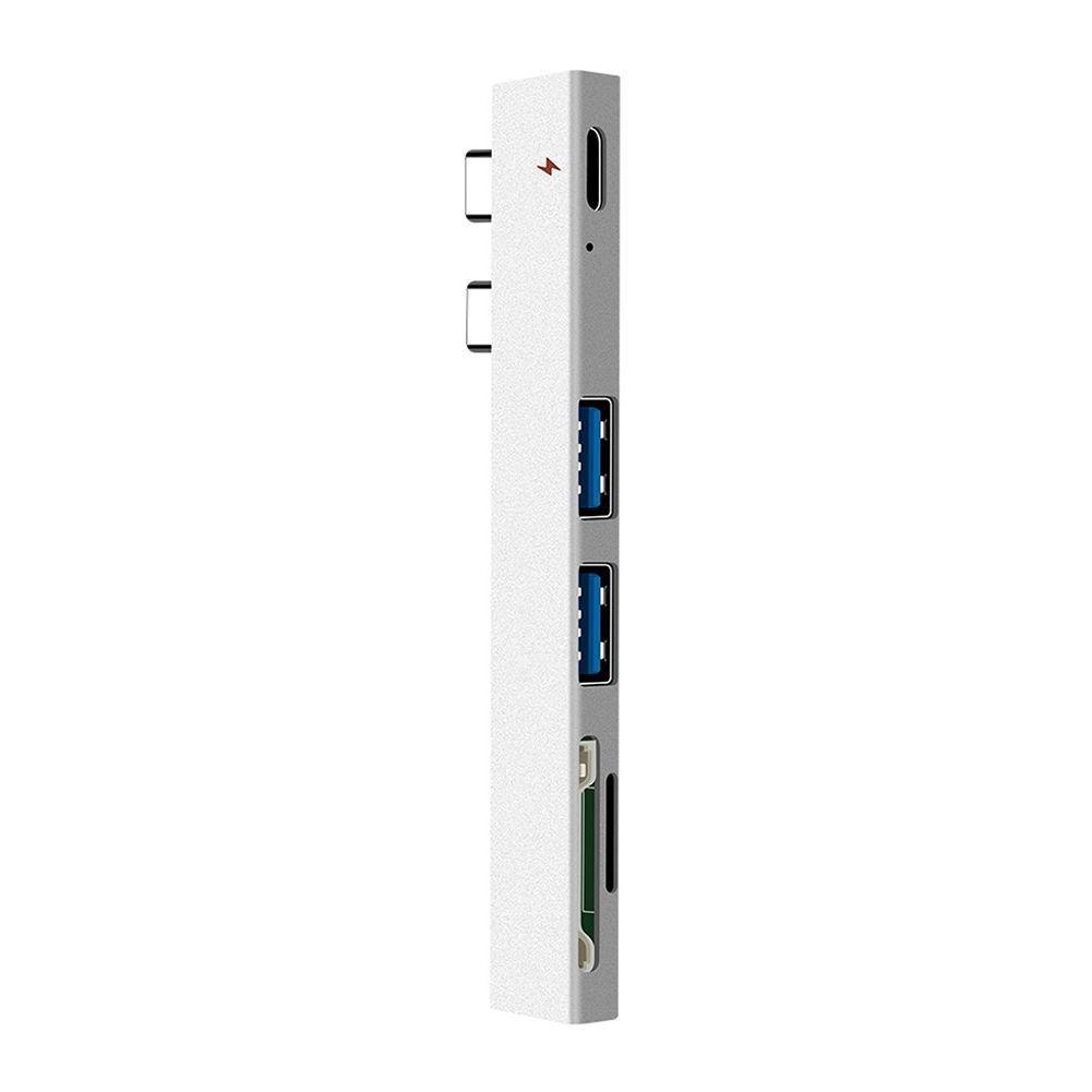 Hub Chuyển Đổi USB Type C Sang USB 2.0 PD Hỗ Trợ Thẻ TF