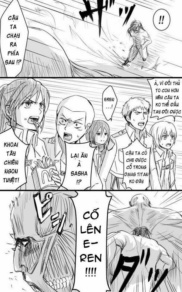 tấn công người khổng lồ - doujinshi eren x mikasa chapter 34 11