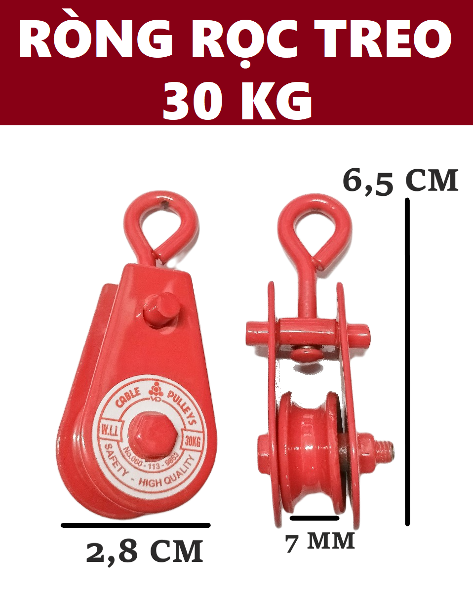 Ròng rọc treo Pully 30kg