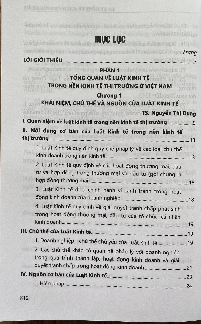 Luật Kinh Tế ( Sách Chuyên Khảo) 