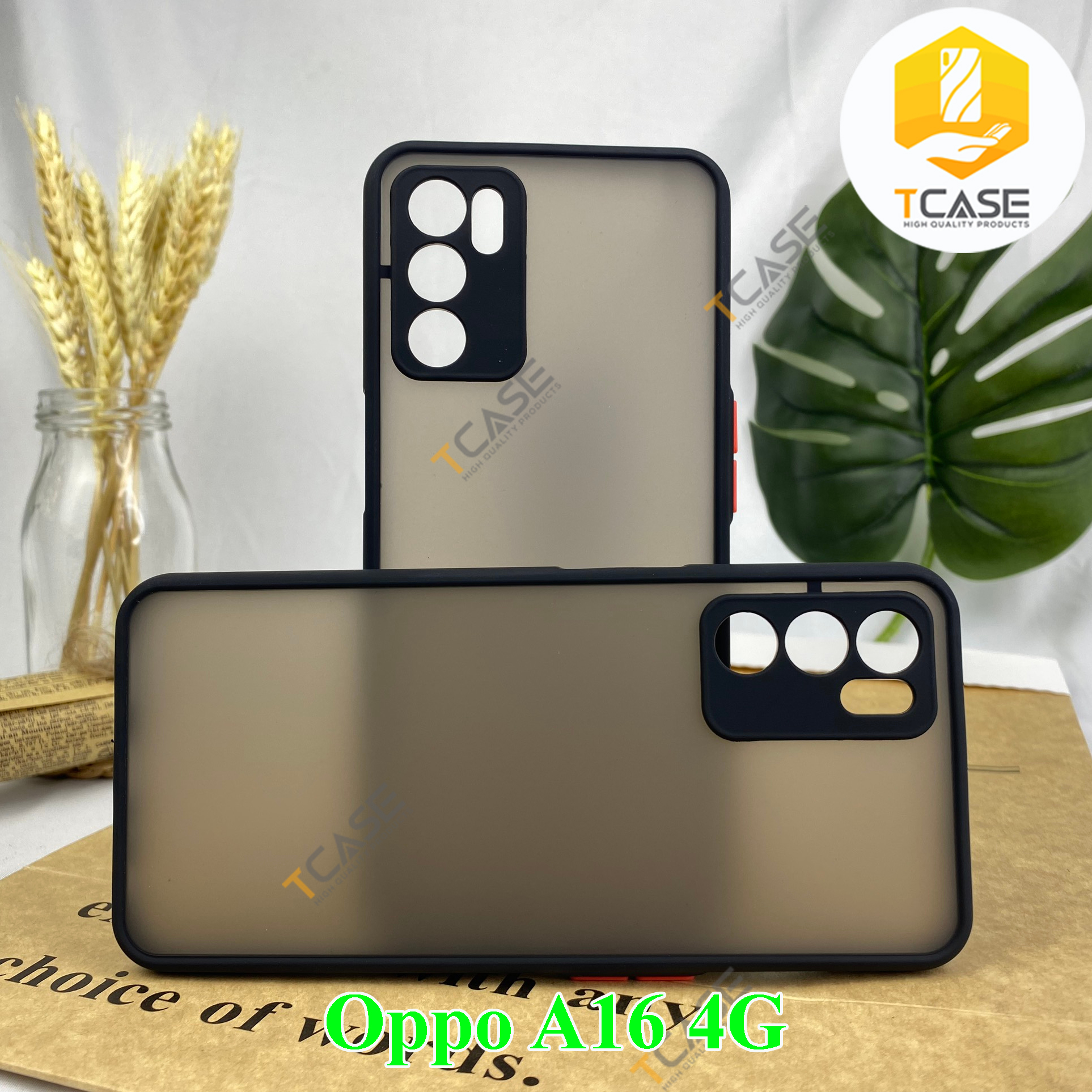 Ốp lưng Tcase dành cho Oppo A Series - Ốp nhám mờ chống sốc, bảo vệ camera | Hàng chính hãng