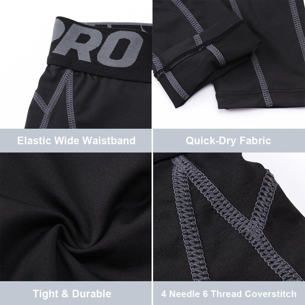 Quần legging nam tập luyện thể dục thể thao, chất liệu vải co giãn, giúp bạn linh hoạt khi vận động