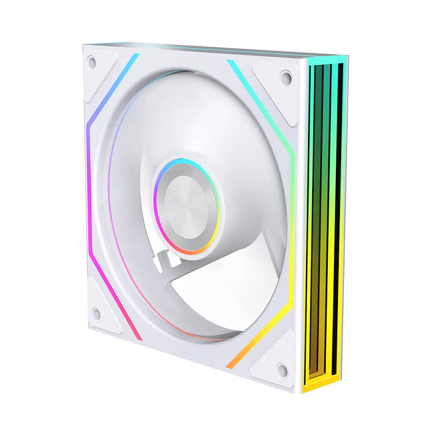 Quạt Tản Nhiệt Fan Case Leopard 4RS RGB/ARGB Sync Main Đen/ Trắng – Hàng Chính Hãng