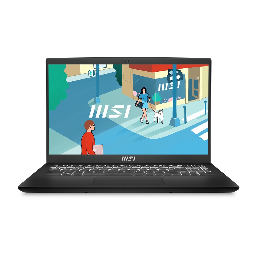 MSI Laptop Modern 15 B13M-297VN|Intel i7-1355U|Iris Xe |Ram 16GB|512GB SSD|15.6&quot; FHD, 60Hz, 45%