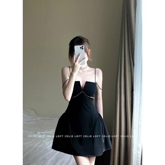 Đầm cúp ngực 2 dây có mút ngực sexy sang chảnh