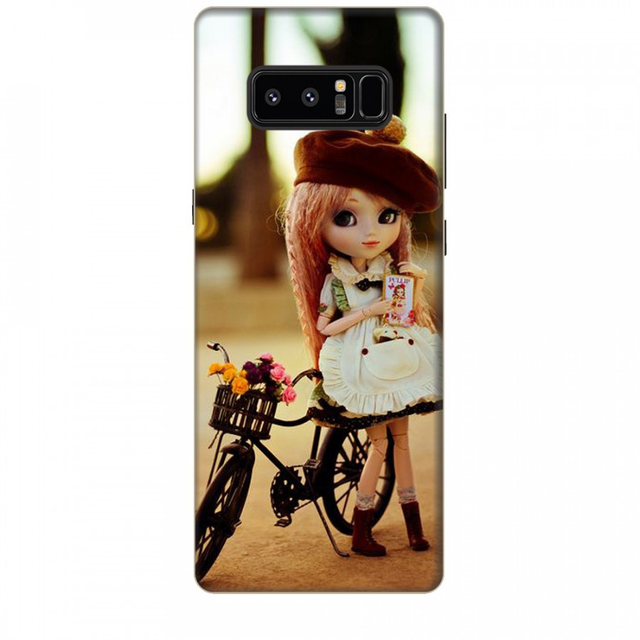 Ốp lưng dành cho điện thoại SAMSUNG GALAXY NOTE 8 Baby anh Bicycle Mẫu 1