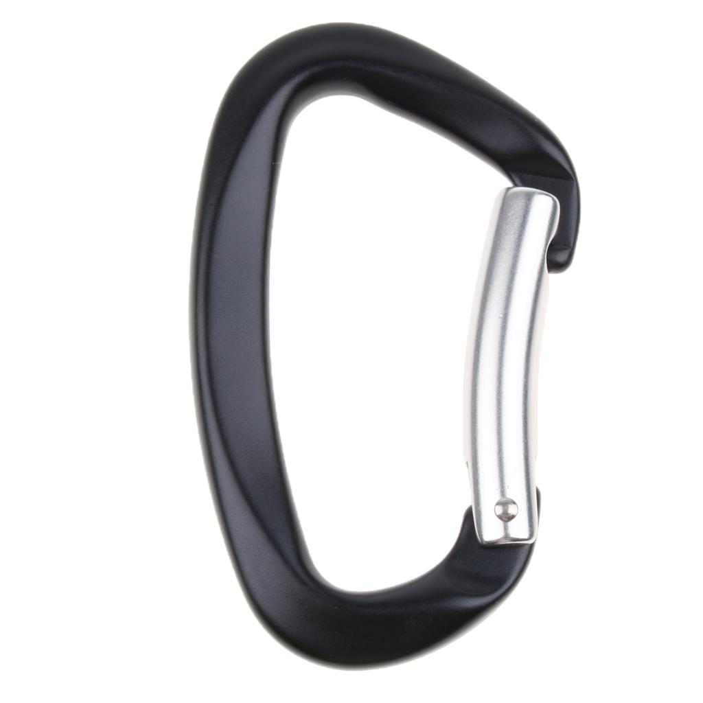 12KN Spring Clip Carabiner Key Buckle For Outdoor Climbing