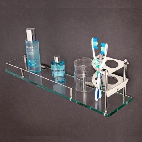 Kệ kính phòng tắm inox304, kệ kiếng dài hàng đẹp bóng chuẩn