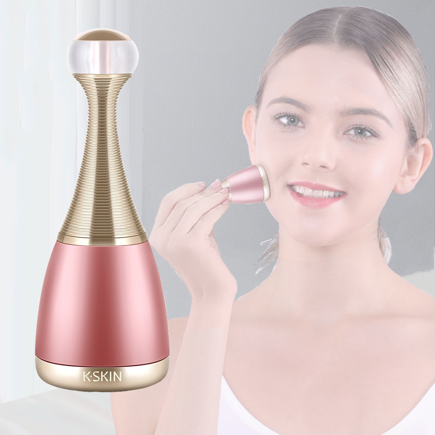 Máy Đẩy Tinh Chất Từ Tính Dưỡng Da K-SKIN, Tăng Cường Hấp Thụ Tinh Chất Và Dưỡng Chất, Rung Cảm Ứng Massage Chống Lão Hóa Da Mặt Và Làm Mờ Nếp Nhăn, Hàng Chính Hãng