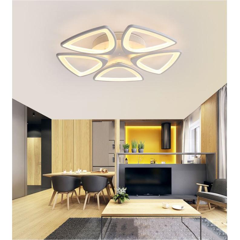 Đèn trần STYLE 3 chế độ ánh sáng hiện đại - kèm bóng LED chuyên dụng và điều khiển từ xa