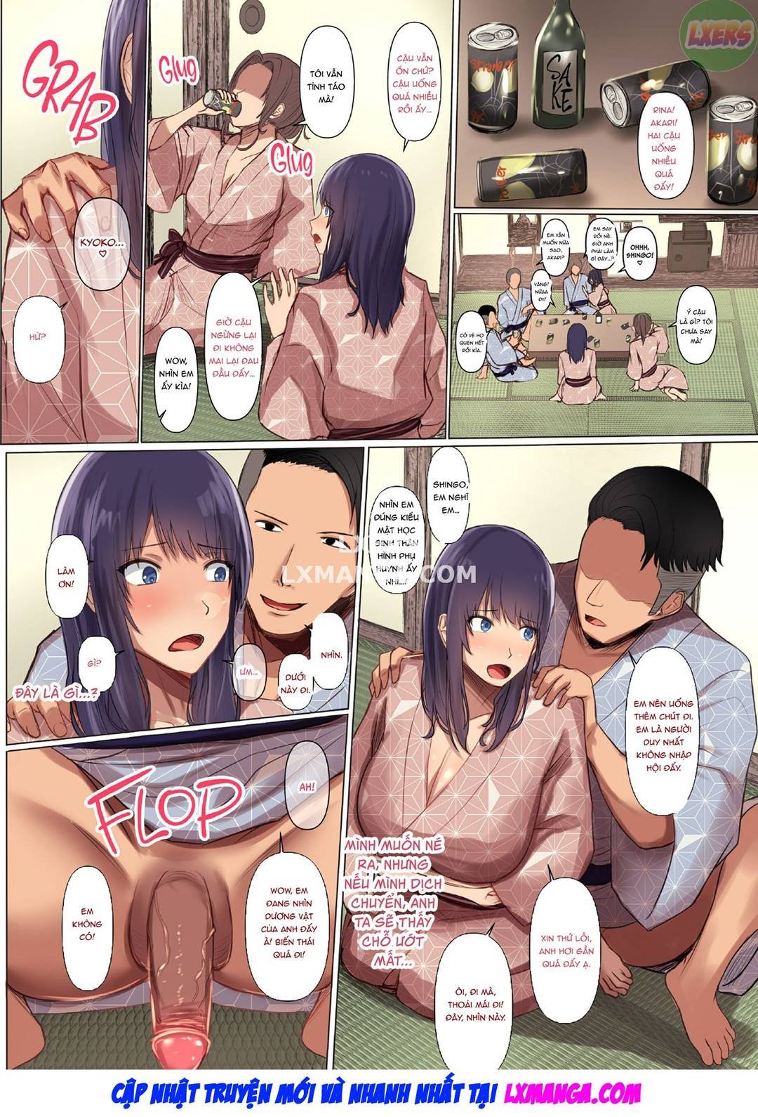người yêu bị cám dỗ bởi cặc khủng của tên lớp trên chapter 2 15