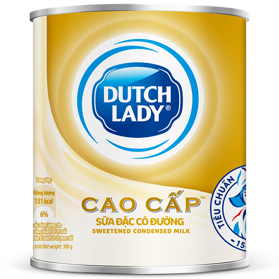 Thùng 48 hộp Sữa đặc có đường Dutch Lady cao cấp (48 hộp x 380g)