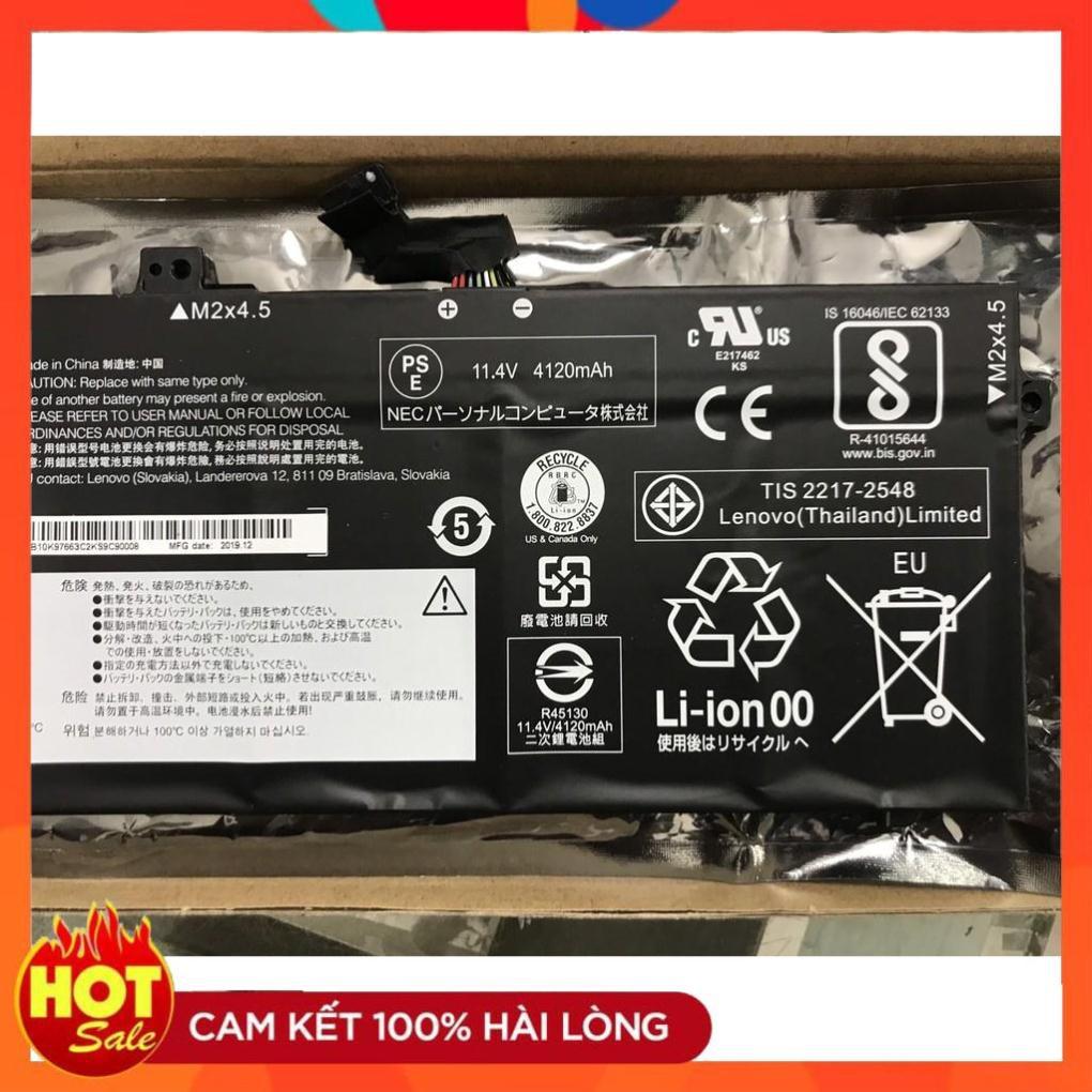 Pin Xịn Dùng Cho Lenovo SB10K97663 02DL027 L18C6PD2 Original