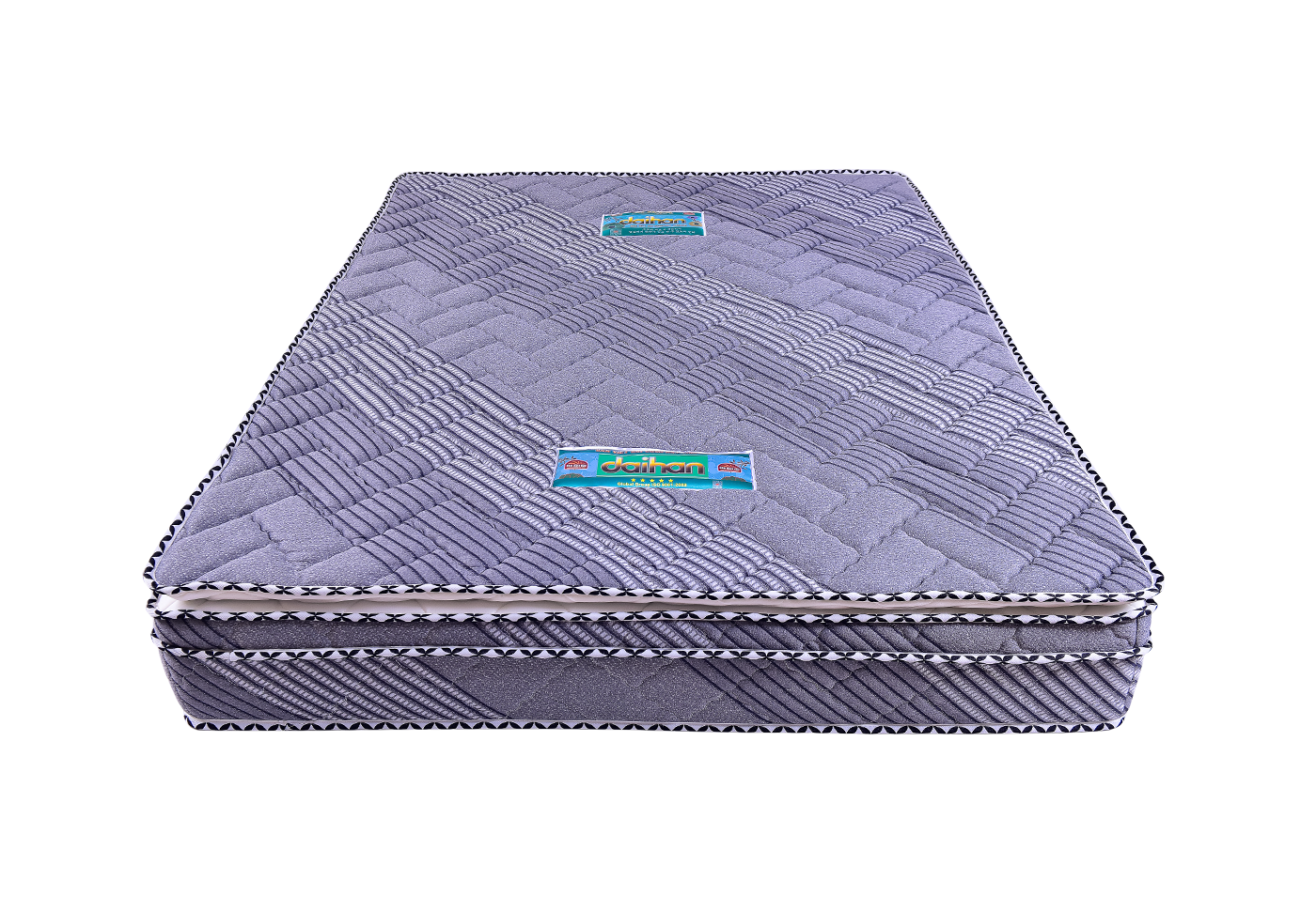 NỆM LÒ XO ĐẠI HÀN 4 VIỀN, VẢI XỐP GẤM CAO 28CM