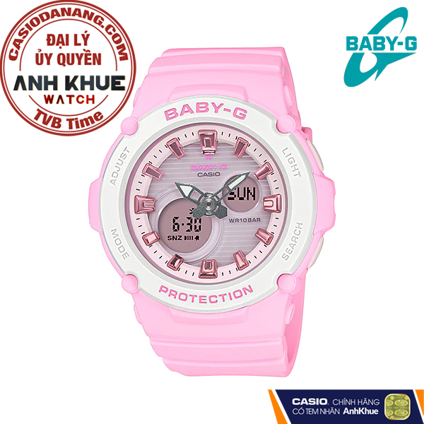 Đồng hồ nữ dây nhựa Casio Baby-G chính hãng BGA-270-4ADR