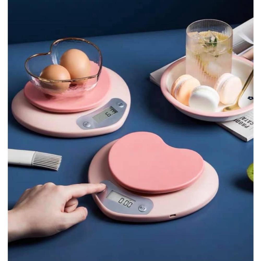 Cân Tiểu Ly Hình Trái Tim Siêu đẹp , Siêu Sang Chảnh Cho Bạn Nữ định Lượng 1g Trái Tim Màu Hồng Siêu Xinh