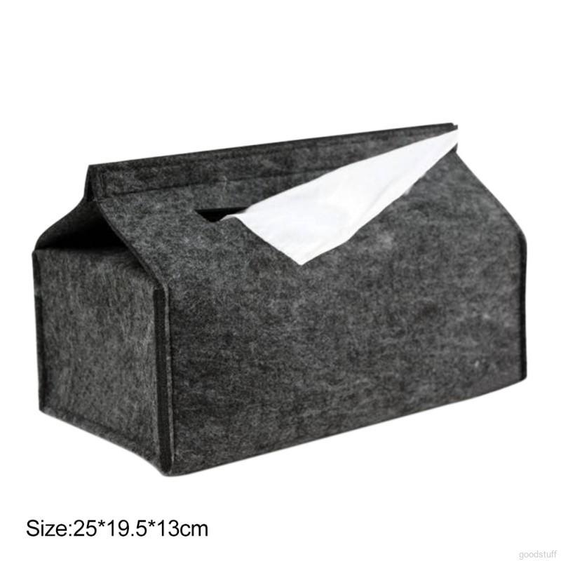 Hộp nỉ đựng khăn giấy xinh xắn