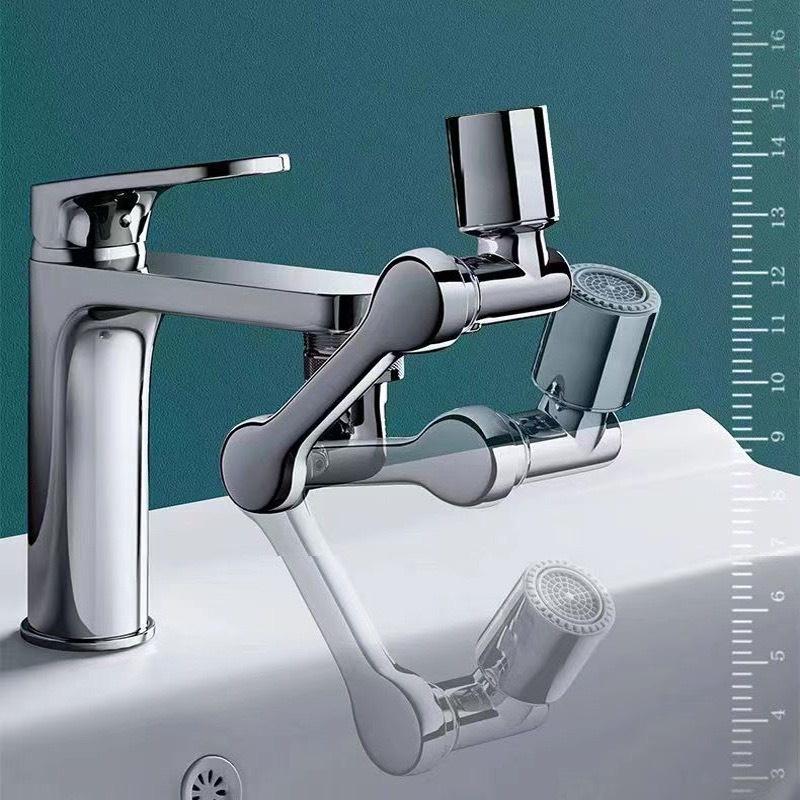 Đầu Nối Vòi Nước INOX Thông Minh Hai Chế Độ Nước Xoay 1080° Khớp Nối Vòi Nước Cho Bồn Rửa Phổ Biến