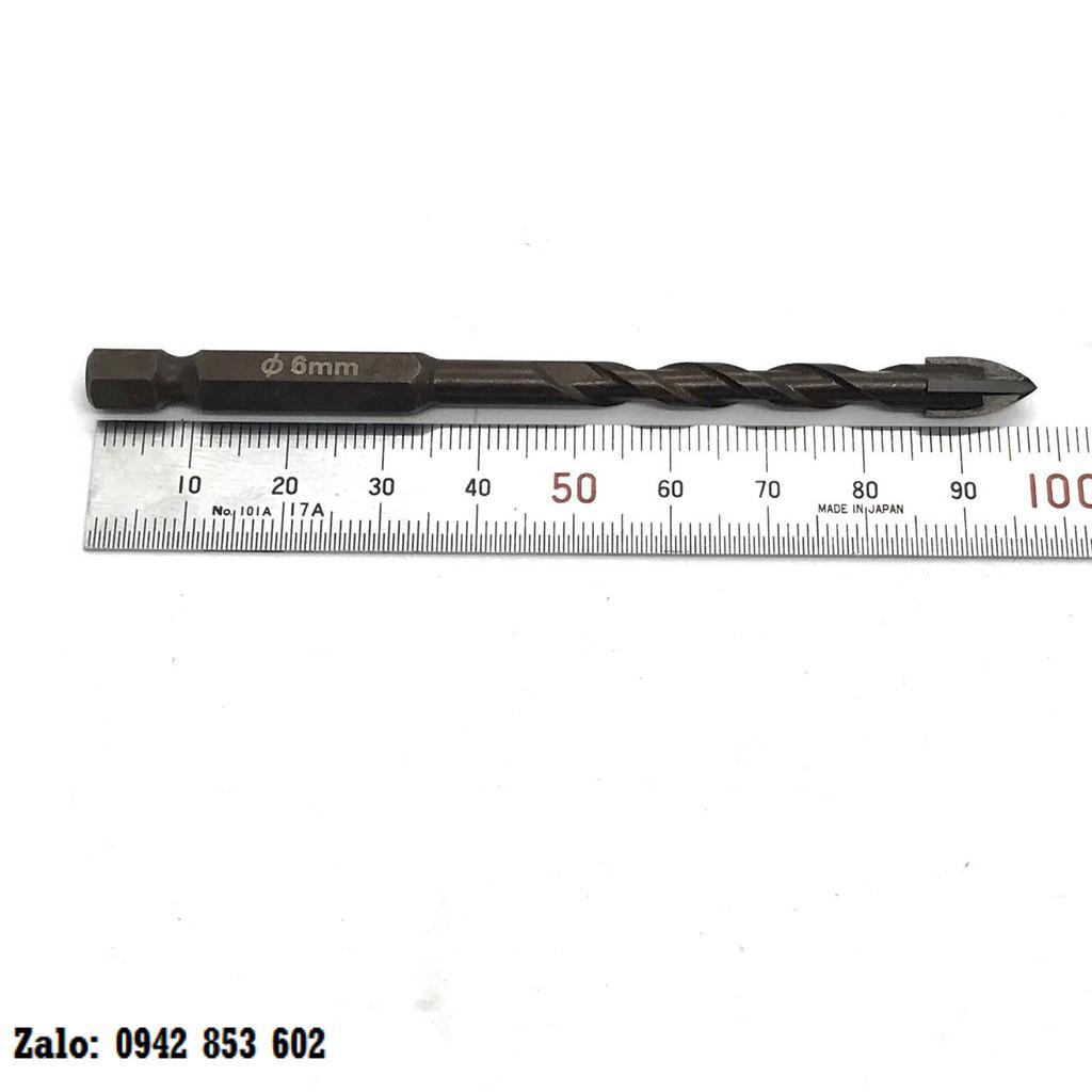 Mũi Khoan Đa Năng 4 Cạnh Chuôi Lục Giác - Bán Lẻ Đầy Đủ Kích Cỡ