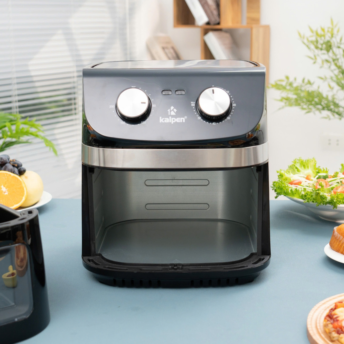 Nồi chiên không dầu cao cấp Kalpen F1 dung tích 10.5L, công suất 1800W, hàng chính hãng