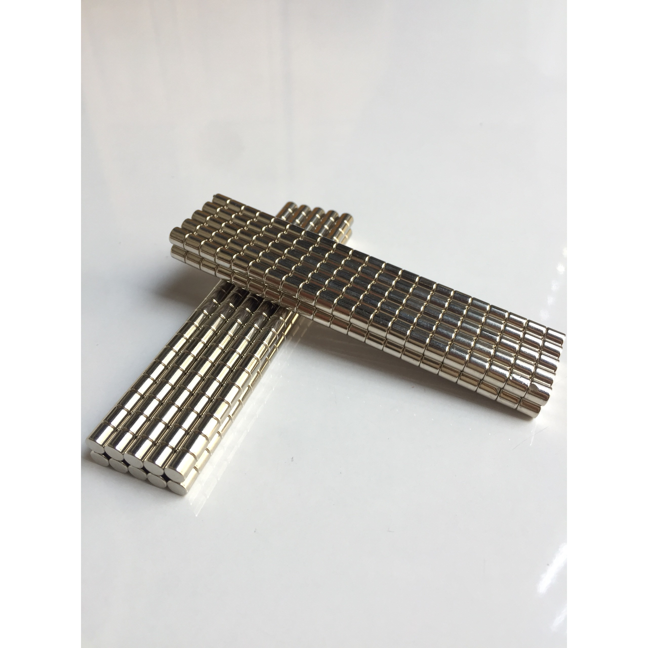 50 Viên nam châm đất hiếm NdFeB phi tròn 5x5mm, lực từ cực mạnh
