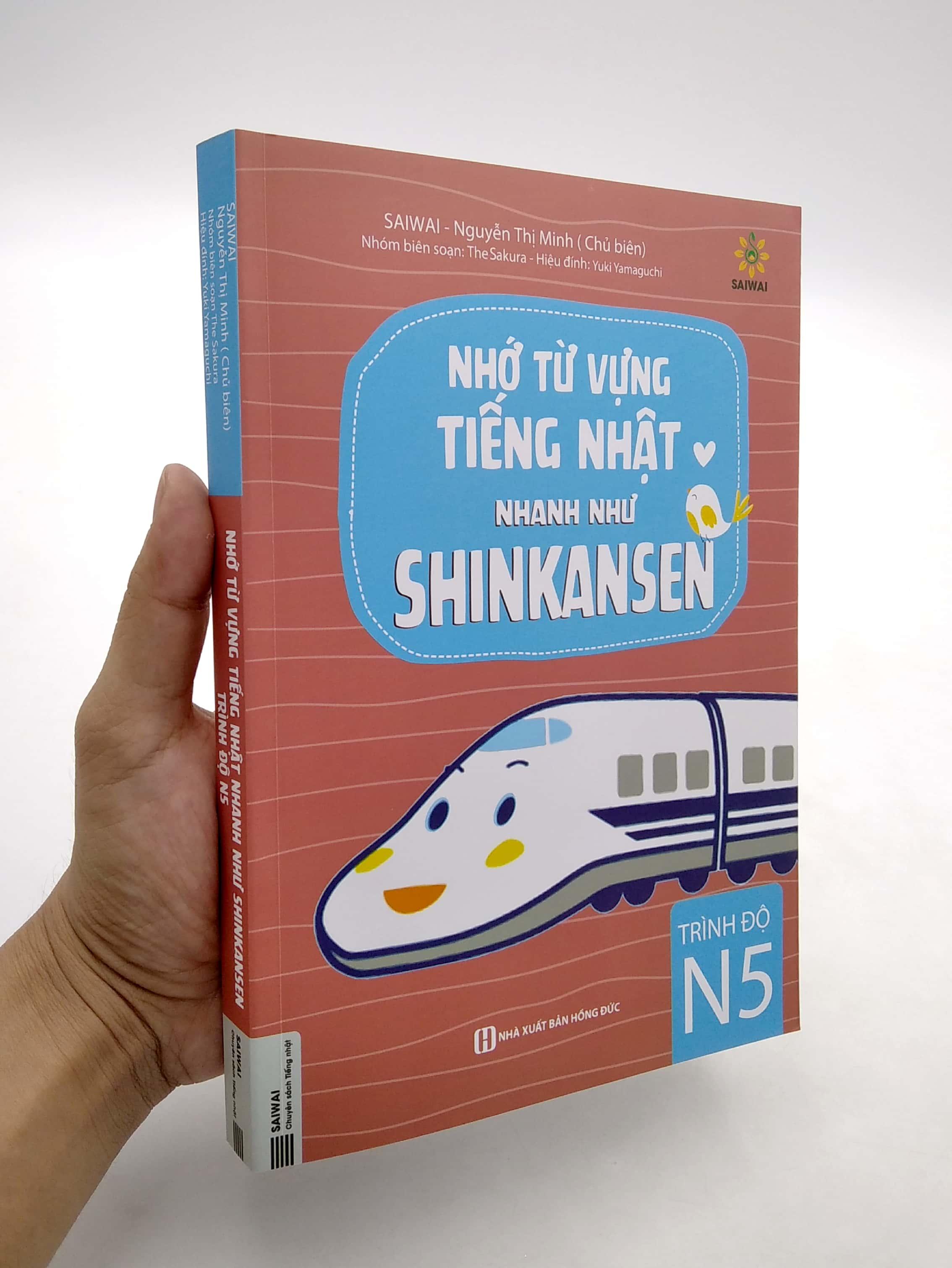 Sách Nhớ Từ Vựng Tiếng Nhật Nhanh Như Shinkansen - Trình Độ N5