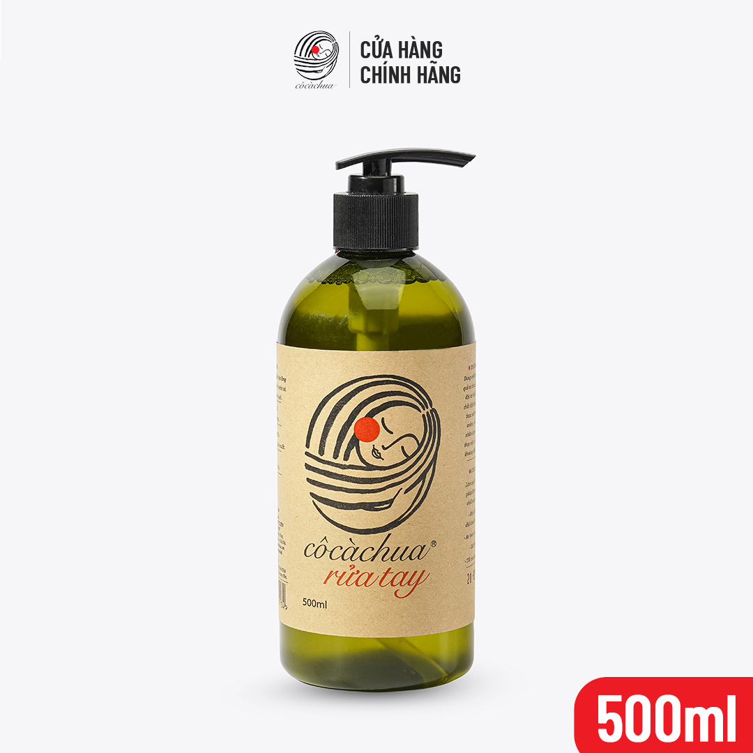 Nước Rửa Tay Thiên Nhiên Cô Cà Chua Yêu Nước Nhẹ Dịu Cho Da 500ml