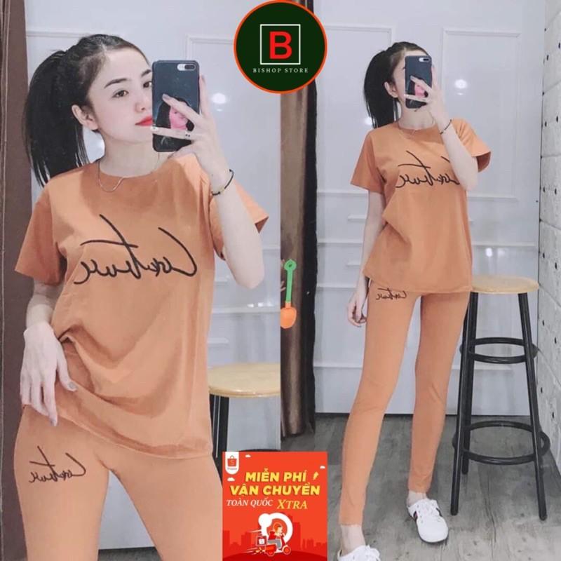 (RẺ VÔ ĐỊCH - KÈM ẢNH THẬT) {Có bigsize tới 85kg} Đồ bộ, set bộ đồ thun nữ quần dài mặc nhà siêu đẹp