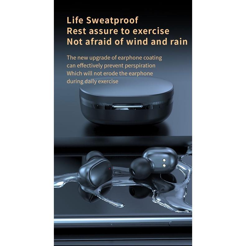 Tai Nghe Bluetooth A6S pro Type-C 5.3 TWS Âm Thanh HiFi Mới