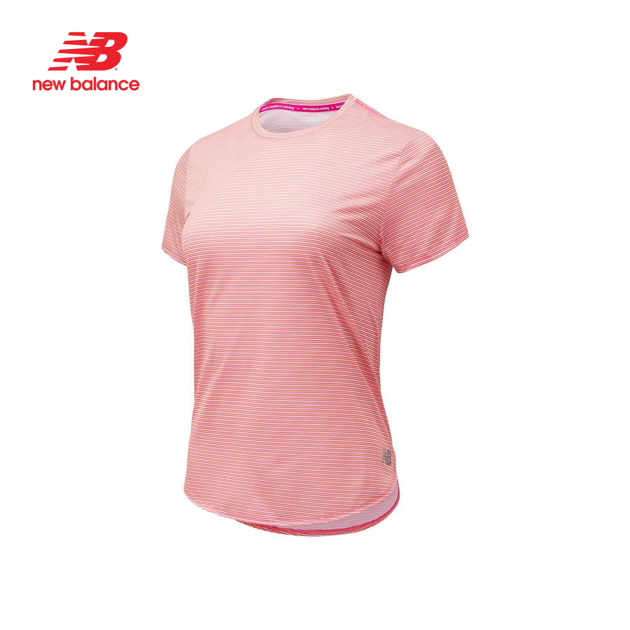 Áo thun tay ngắn thể thao nữ New Balance Printed Accelerate - AWT11221PKW (Form Châu Á)