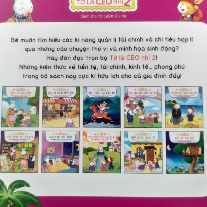 Combo 10 cuốn Tớ Là CEO Nhí 2