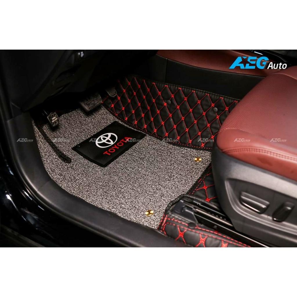Thảm Lót Sàn Xe Vios 2018-2022, Thảm 5D mẫu da cao cấp, kết hợp rối sàn, Chuẩn Phom, Đa Dạng Mẫu Mã