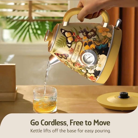 ẤM SIÊU TỐC HAZELQUINN PARIS 1,7L 1800W Hàng chính hãng