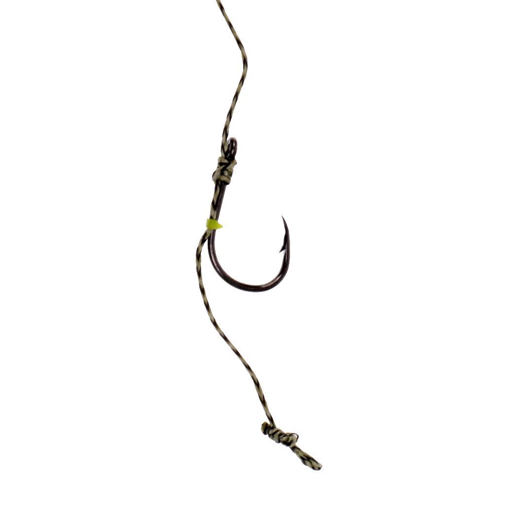 Carp Fishing Feeder Fishing Baits Cage Hook Rig Set with Lead Sinker Terminal Tackle