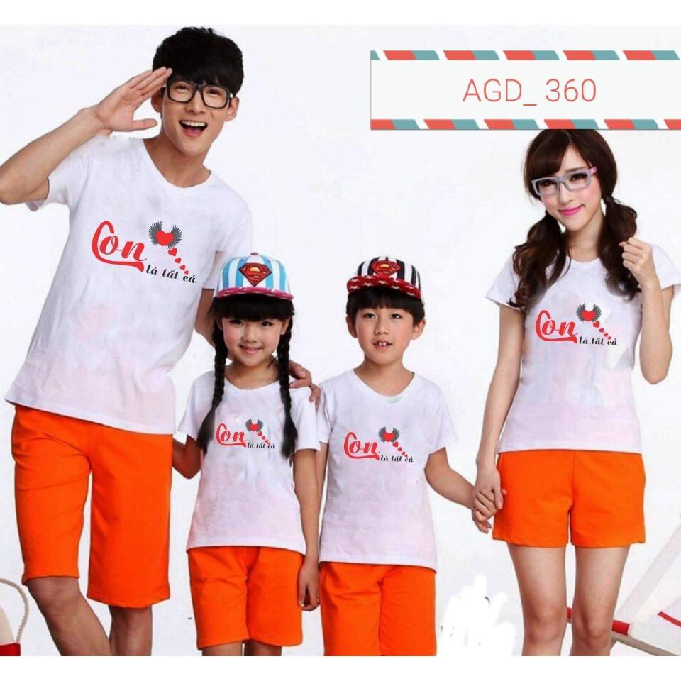 Áo mẫu in con là tất cả - MÃ AGD 360