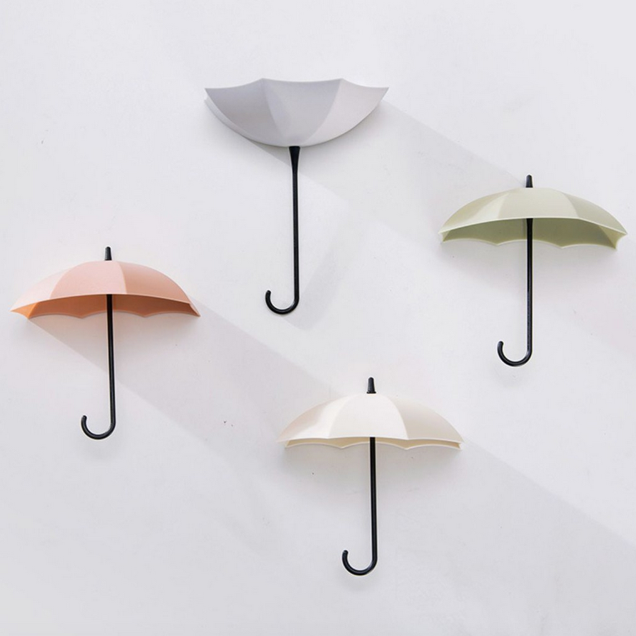 Móc treo đồ hình cây dù độc đáo - Móc treo chìa khoá tiện dụng