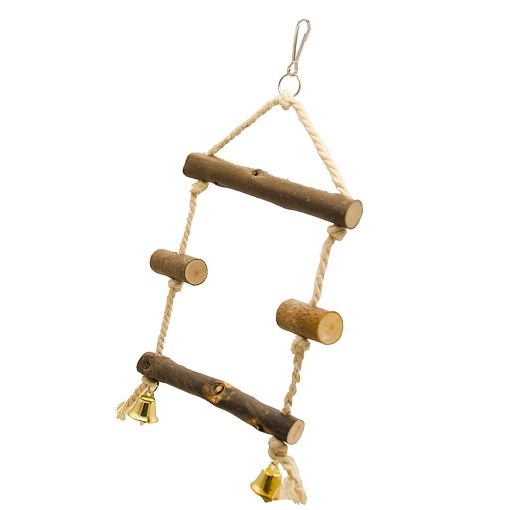 Bird Swing Pet Bird Parrot Parakeet Cage Hammock Swing Toy Hanging Toy S