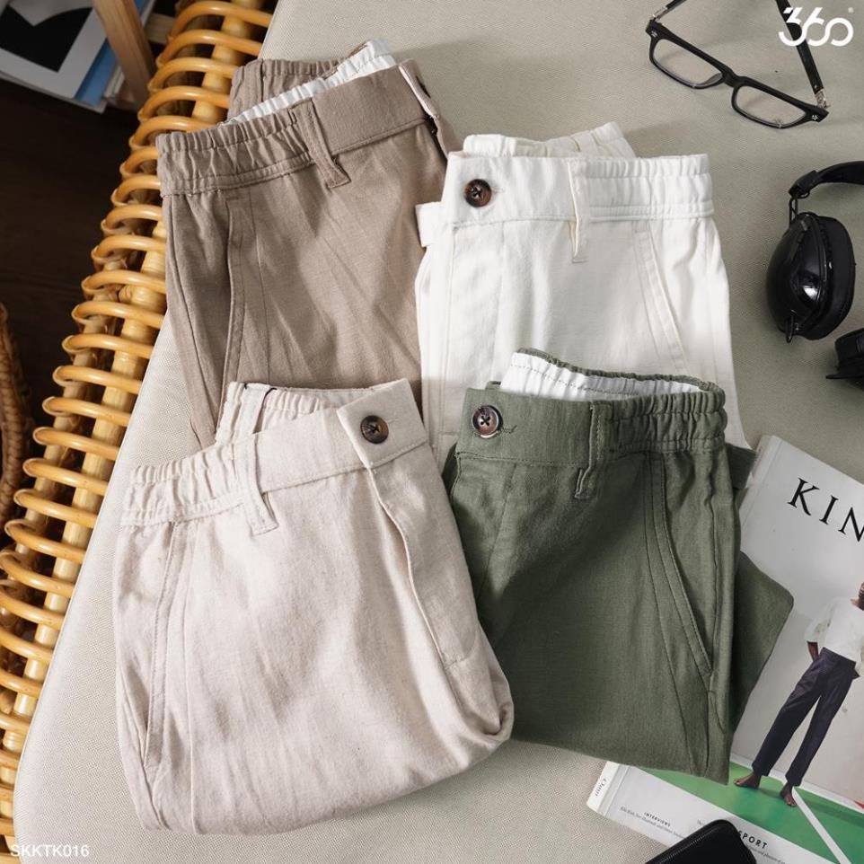 Sale Quần sooc kaki nam 360 BOUTIQUE quần short vải - SKKTK016